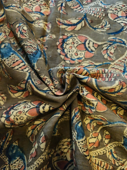 KALAMKARI : OLIVE :ANAR  : INDIGO:MANJISTA