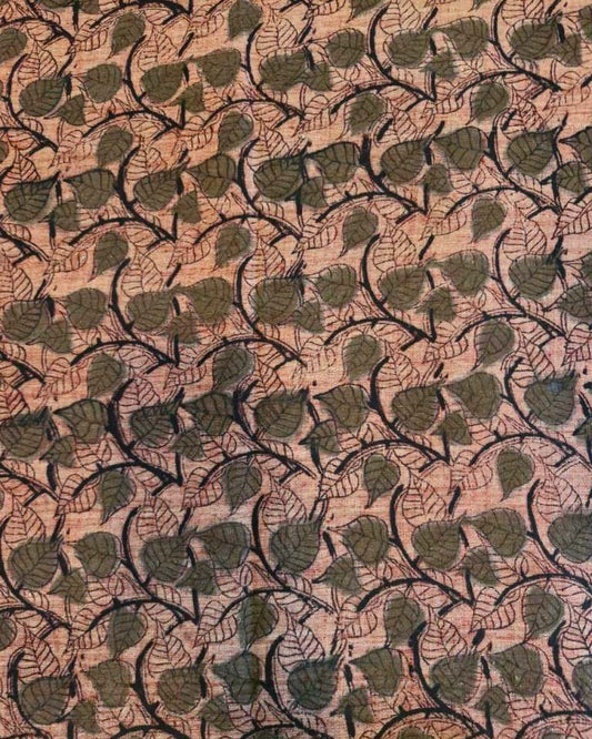 KALAMKARI :ALIZARIN RED:OLIVE GREEN :BLACK