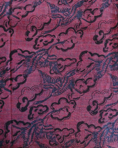 KALAMKARI :BLACK: ALIZARIN RED:INDIGO