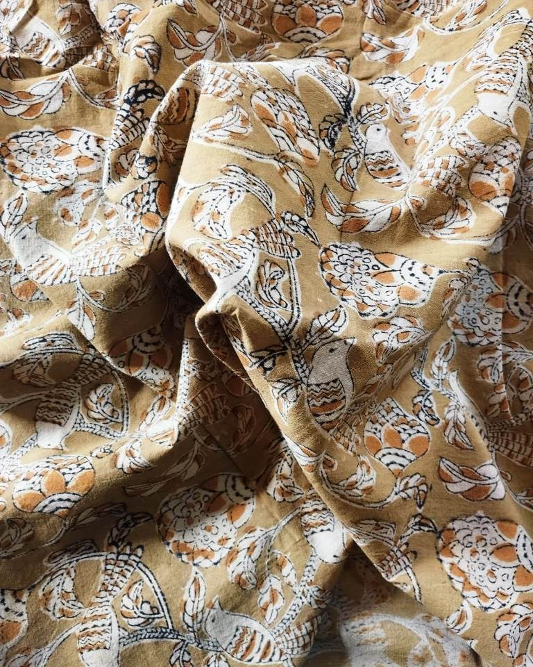 KALAMKARI :BLACK:YELLOW