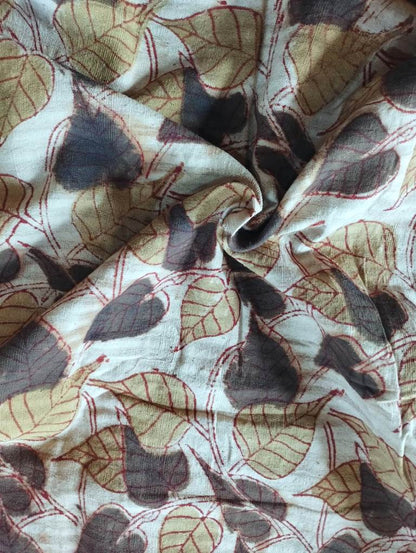 KALAMKARI :ANAR YELLOW :OLIVE GREEN :ALIZARIN RED