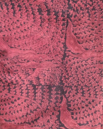 KALAMKARI :ALIZARIN RED:BLACK