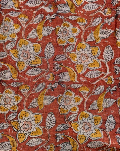 KALAMKARI :ANAR:ALIZARIN RED :MANJISTA