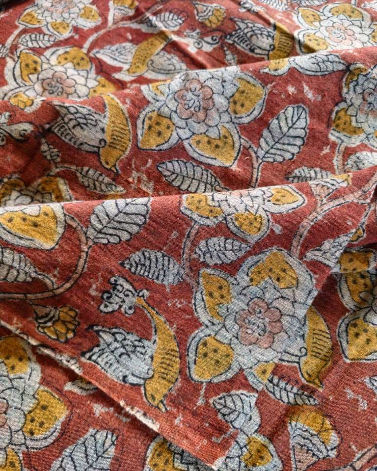 KALAMKARI :ANAR:ALIZARIN RED :MANJISTA