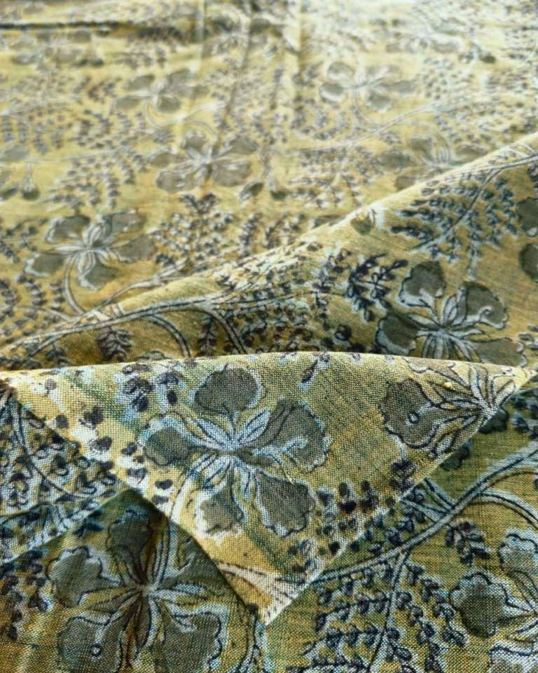 KALAMKARI :ANAR:BLACK:GRAY