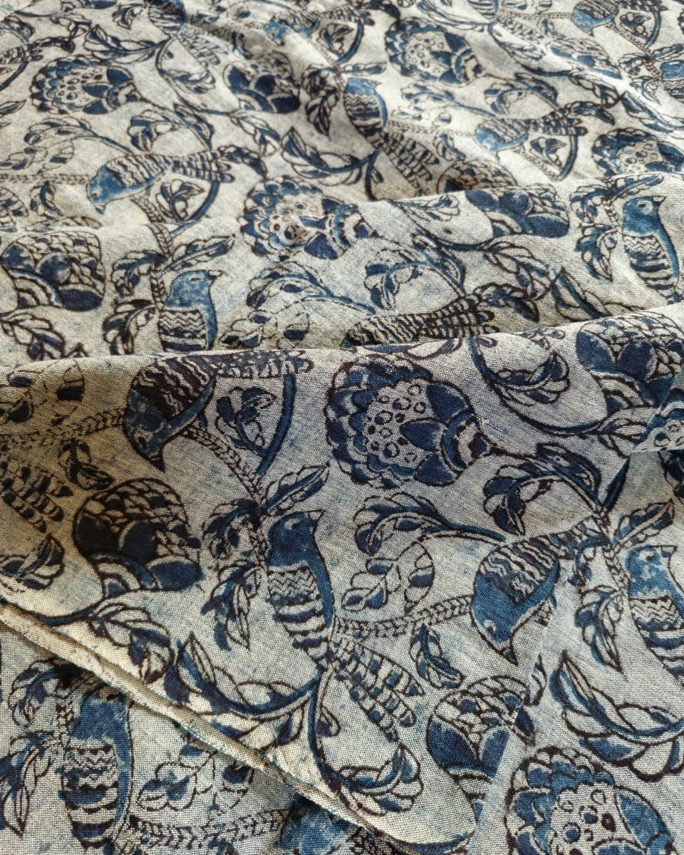 KALAMKARI :KORA:INDIGO
