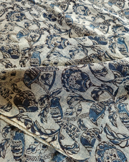 KALAMKARI :KORA:INDIGO