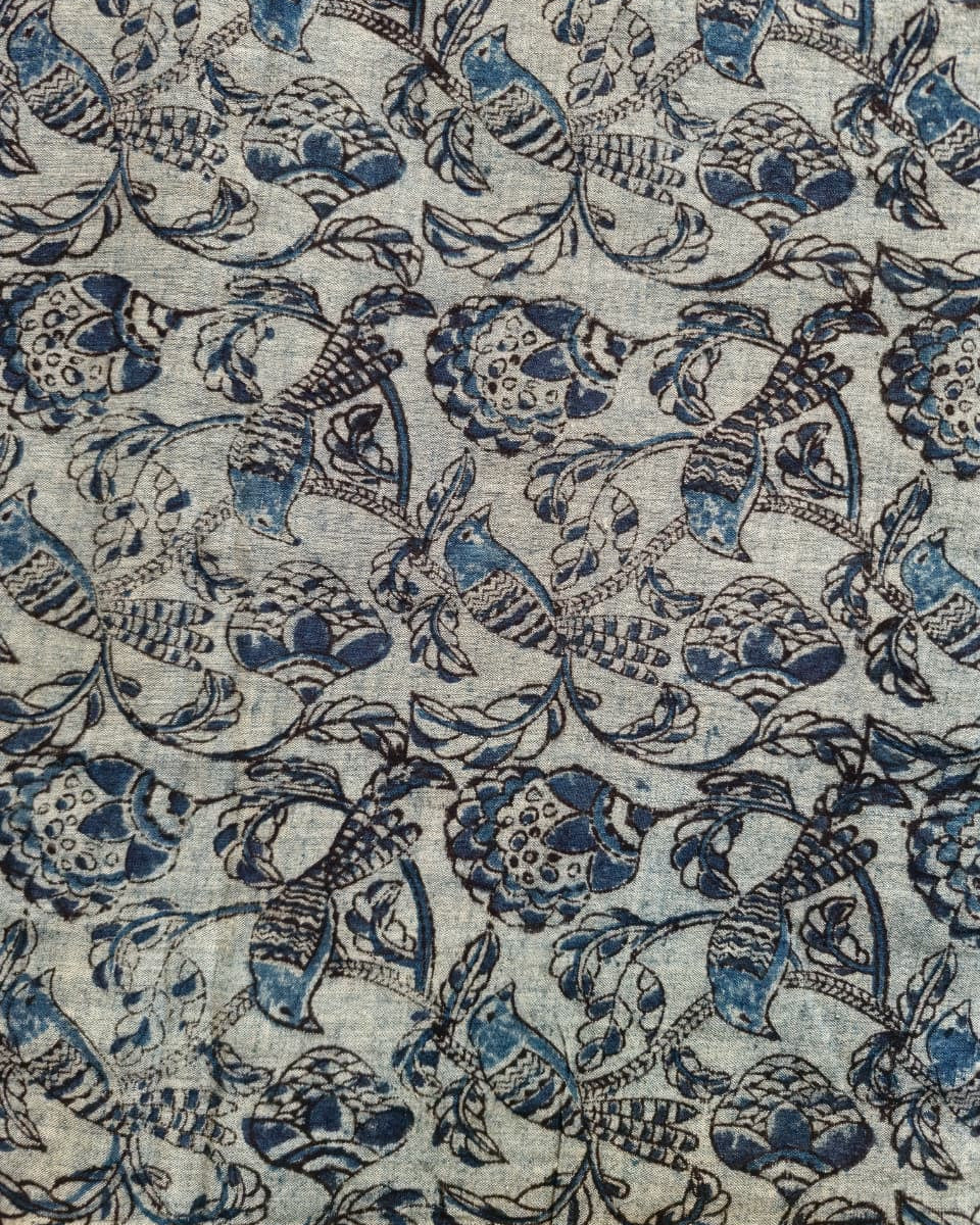 KALAMKARI :KORA:INDIGO