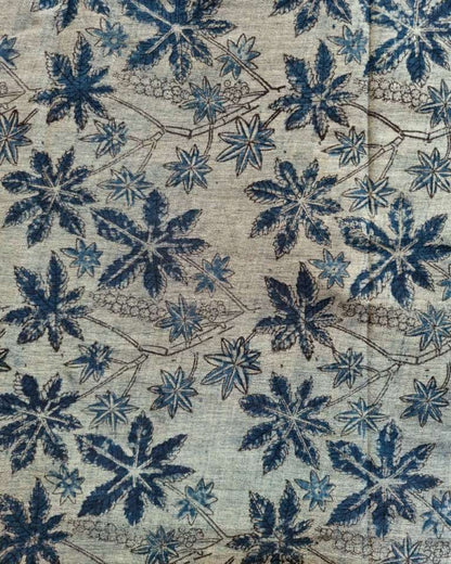 KALAMKARI :INDIGO:KORA