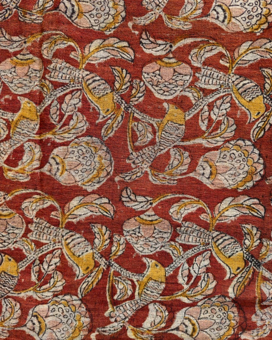 KALAMKARI :ANAR:ALIZARIN RED :MANJISTA :BLACK