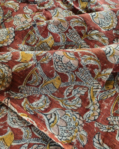 KALAMKARI :ANAR:ALIZARIN RED :MANJISTA :BLACK
