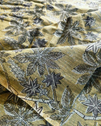 KALAMKARI :ANAR :BLACK:MEHNDI GREEN