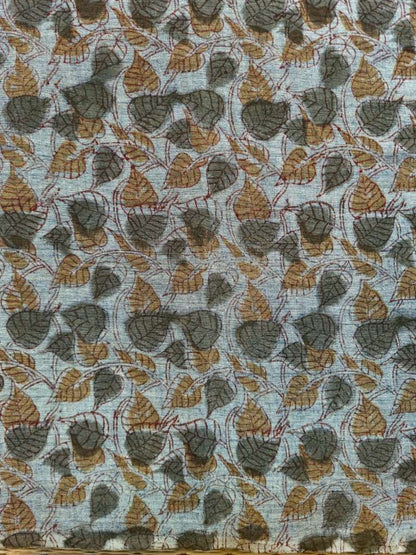 KALAMKARI :ANAR:OLIVE GREEN:ALIZARIN RED