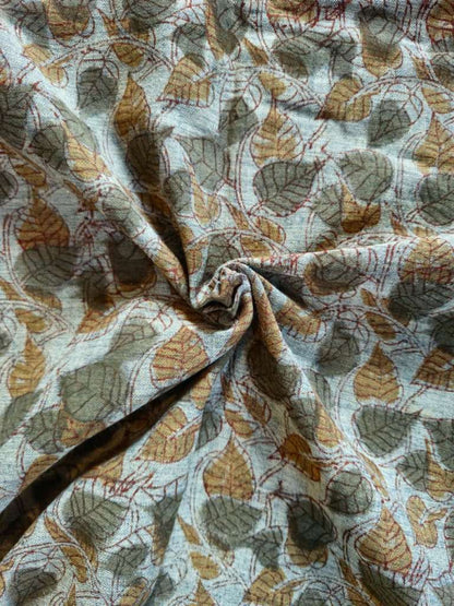 KALAMKARI :ANAR:OLIVE GREEN:ALIZARIN RED