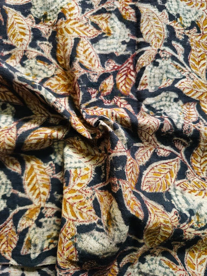 KALAMKARI : MADDER : ORANGE: BLACK; BEIGE