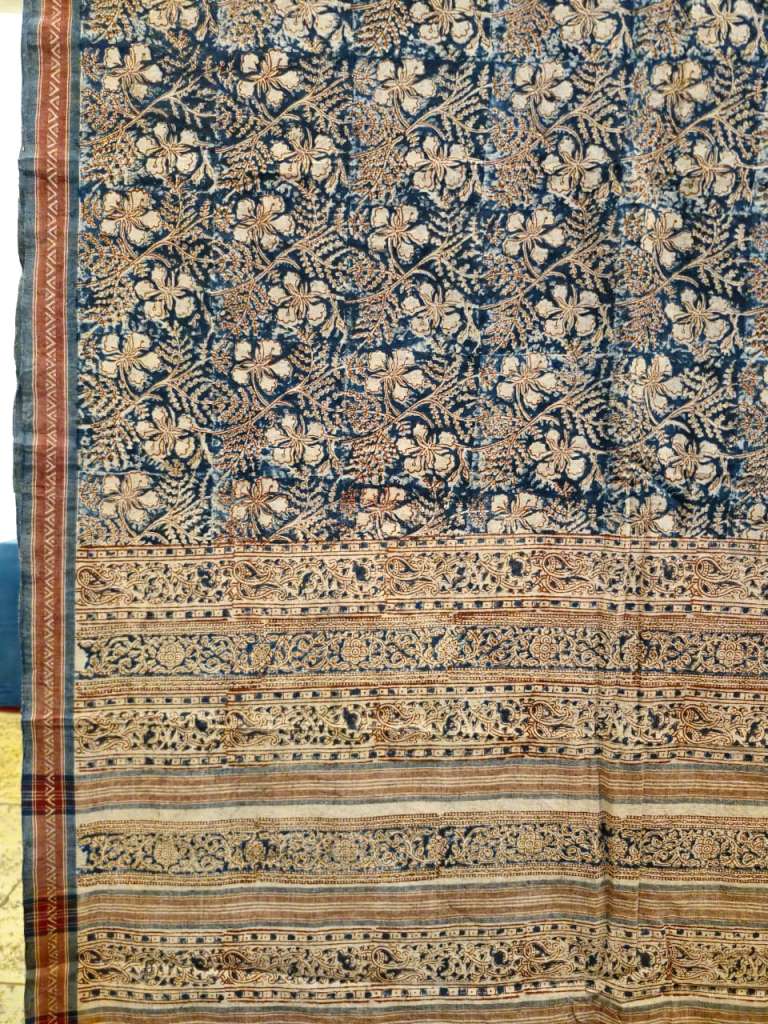 Decorative fabric with intricate patterns and colors