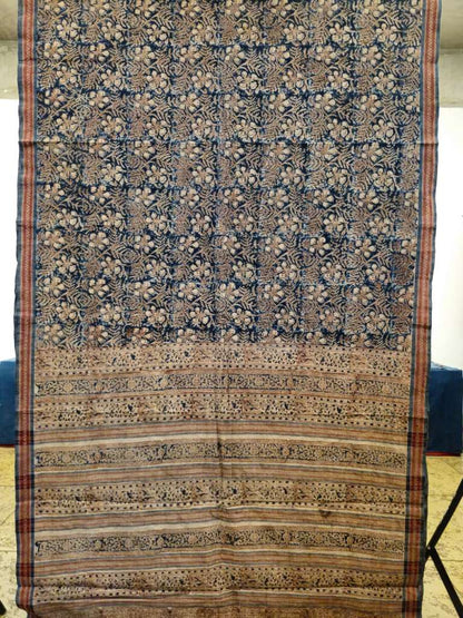 Decorative fabric with floral pattern on a plain background