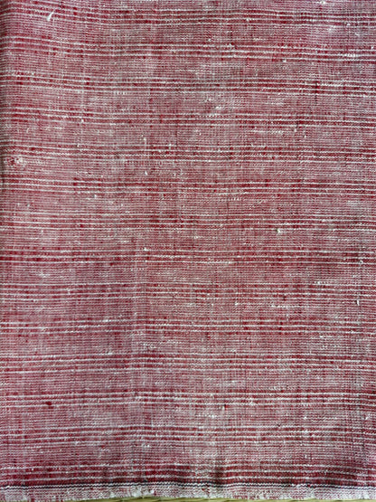 ORGANIC 4 PEDAL  FABRIC : MADDER RED ; KORA : STRPES :