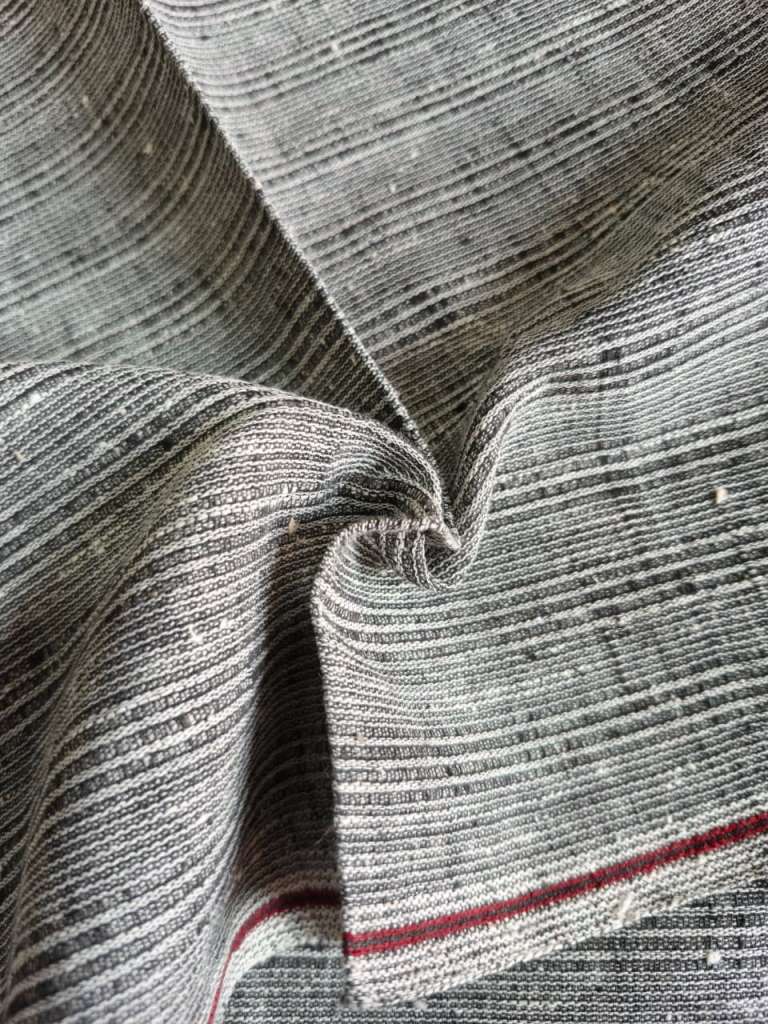 ORGANIC 4 PEDAL  FABRIC : BLACK : KORA ; STRIPES