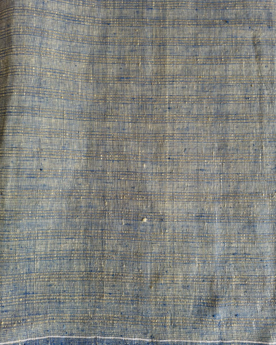 ORGANIC 4 PEDAL  FABRIC : ANAR YELLOW : LIGHT INDIGO : STRIPES