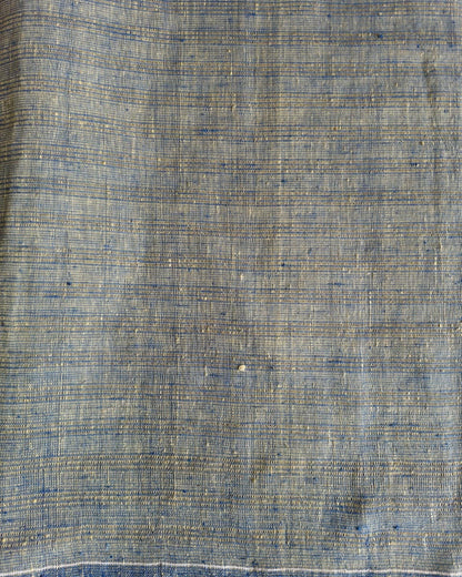 ORGANIC 4 PEDAL  FABRIC : ANAR YELLOW : LIGHT INDIGO : STRIPES