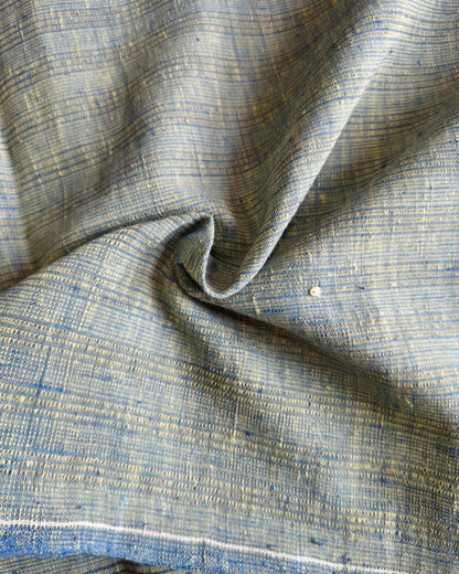 ORGANIC 4 PEDAL  FABRIC : ANAR YELLOW : LIGHT INDIGO : STRIPES