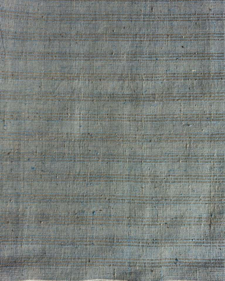 ORGANIC 4 PEDAL  FABRIC : INDIGO : OLIVE GREEN: STRIPES