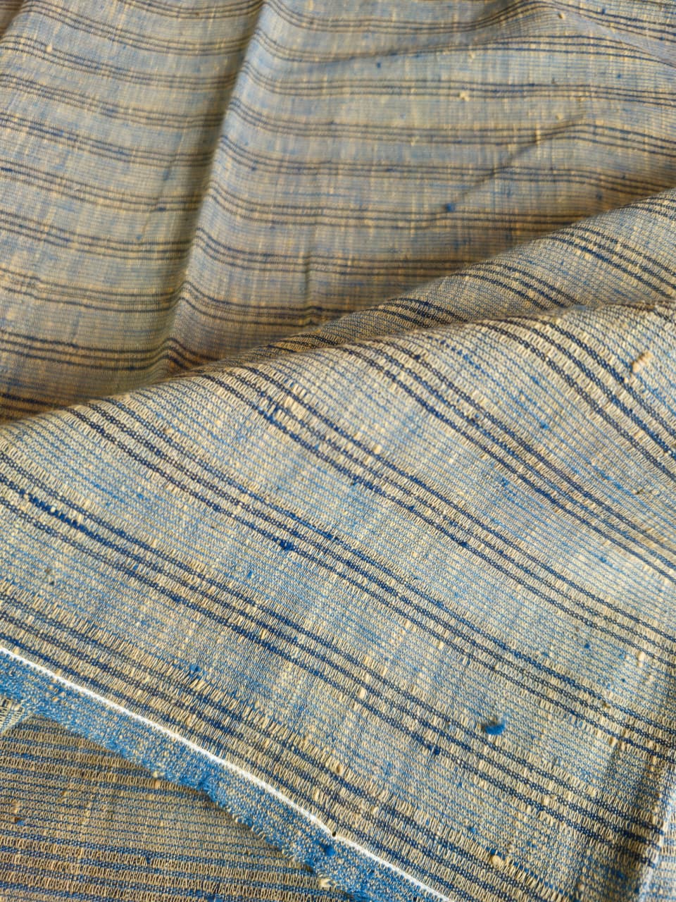 ORGANIC 4 PEDAL  FABRIC : ANAR YELLOW  : INDIGO