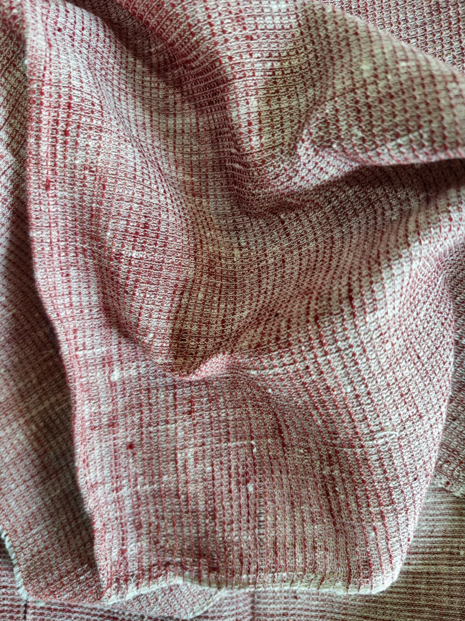 ORGANIC 4 PEDAL  FABRIC : KORA ;MADDER RED