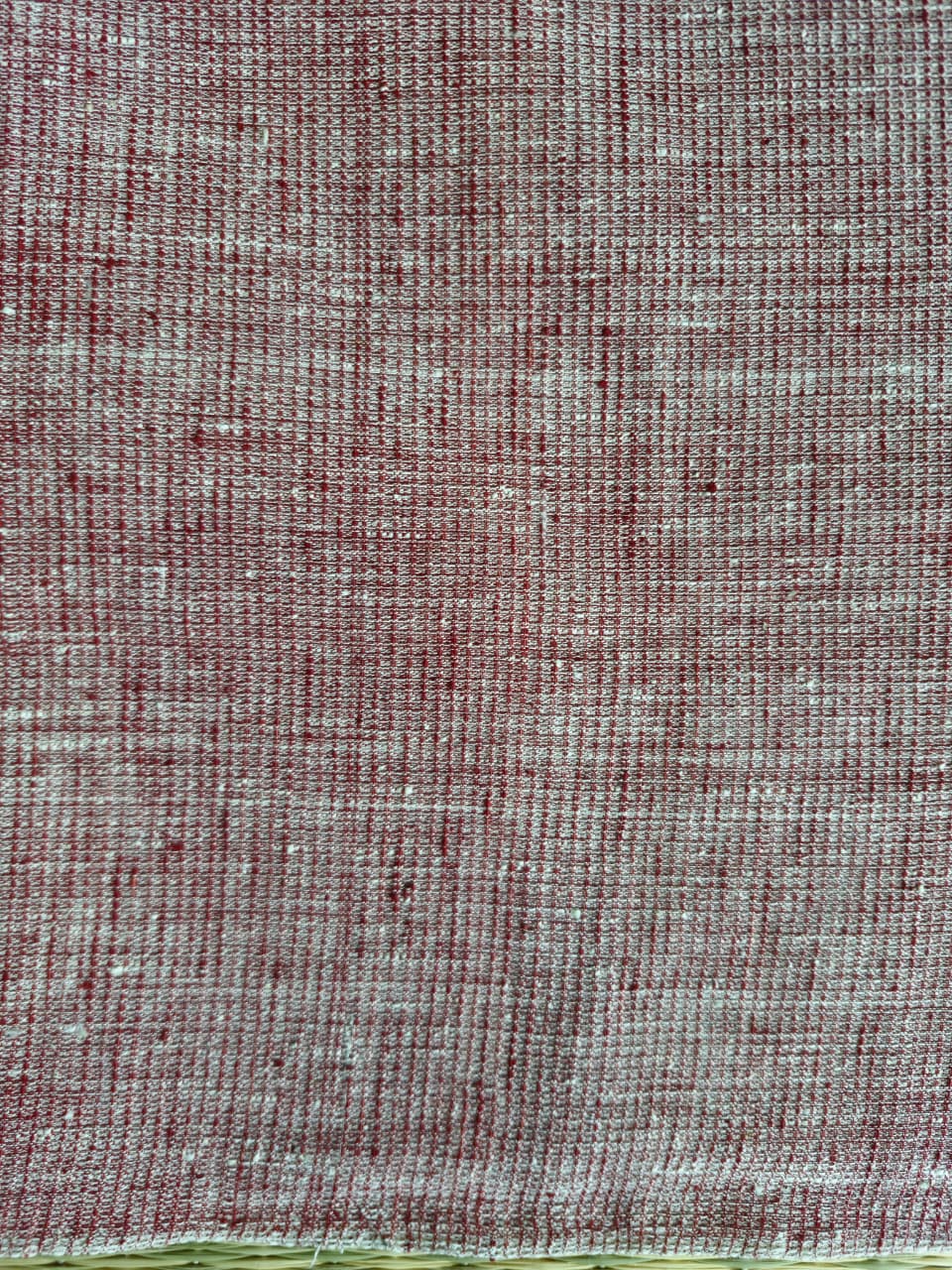 ORGANIC 4 PEDAL  FABRIC : KORA ;MADDER RED