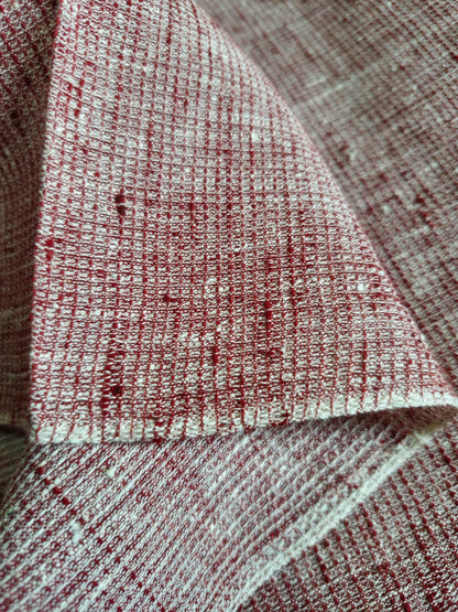 ORGANIC 4 PEDAL  FABRIC : KORA ;MADDER RED