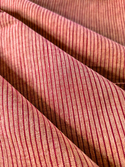 GEOMETRIC FABRIC : ANAR YELLOW : ALIZARIN RED