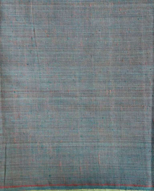 ORGANIC CROSS COLOUR FABRIC : GREEN INDIGO : MANJISTA