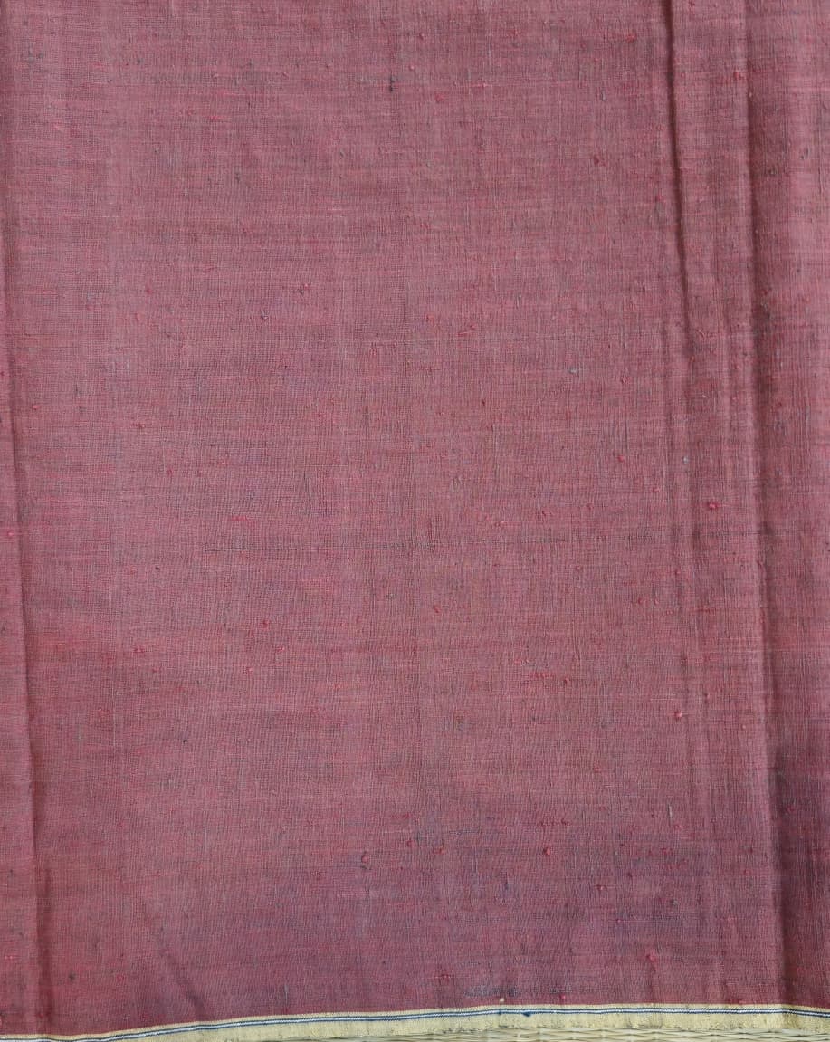 ORGANIC CROSS COLOUR FABRIC : SAPAN :INDIGO GREEN