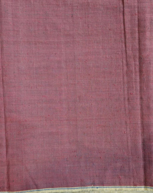 ORGANIC CROSS COLOUR FABRIC : SAPAN :INDIGO GREEN