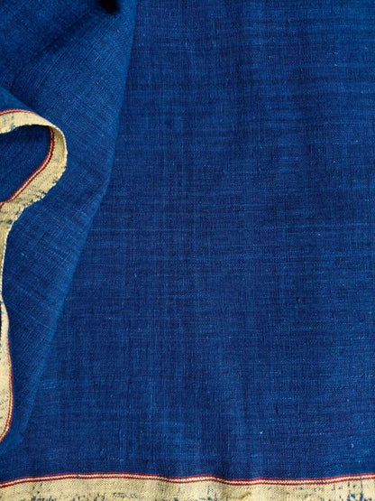 ORGANIC SOLID FABRIC : DARK INDIGO