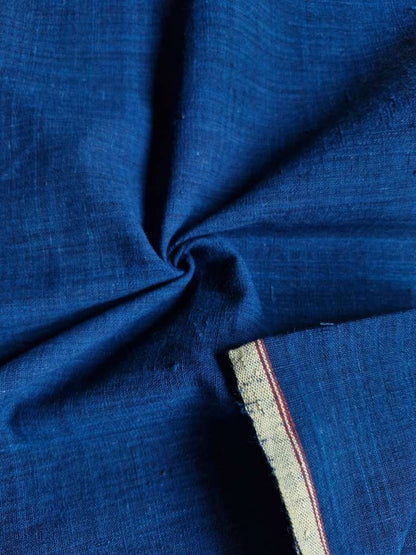 ORGANIC SOLID FABRIC : DARK INDIGO