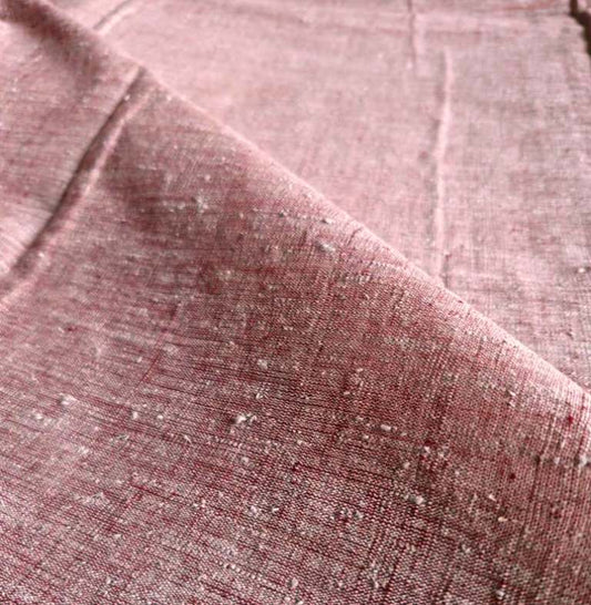 CROSS COLOUR FABRIC : KORA: ALIZARIN RED
