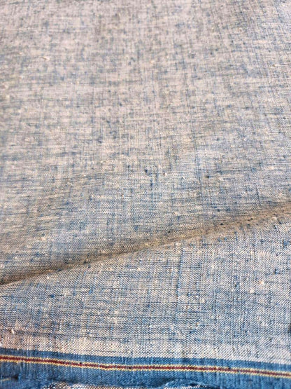 ORGANIC CROSS COLOUR FABRIC :RATAN JYOTHI : INDIGO
