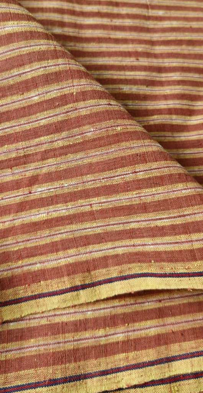ORGANIC GEOMETRIC FABRIC :ANAR: KATHA:MADDER:SAPAN