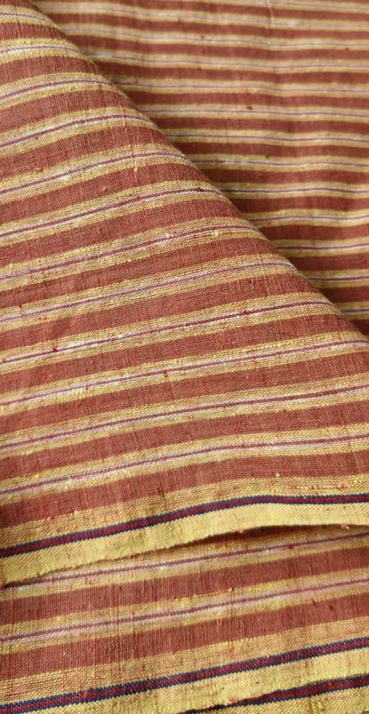 ORGANIC GEOMETRIC FABRIC :ANAR: KATHA:MADDER:SAPAN