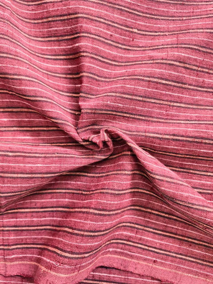 ORGANIC GEOMETRIC FABRIC: MANJISTA:SAPAN:ANAR:BLACK