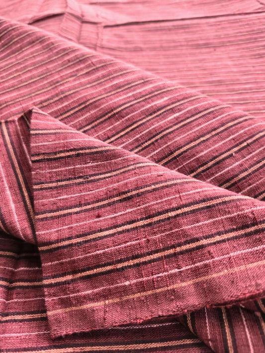 ORGANIC GEOMETRIC FABRIC: MANJISTA:SAPAN:ANAR:BLACK