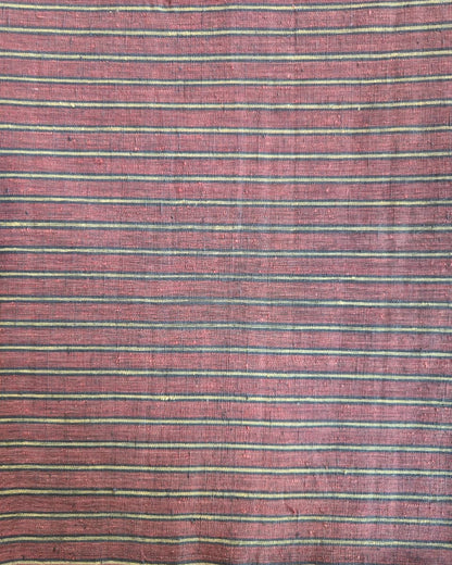ORGANIC GEOMETRIC FABRIC: BLACK: KORA :ANAR:KATHA BROWN:INDIGO