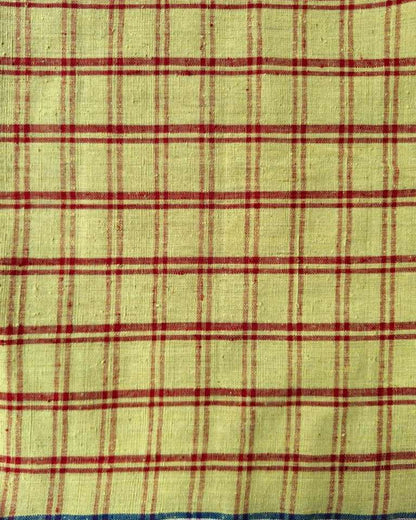 ORGANIC GEOMETRIC FABRIC:ANAR:MADDER: