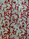 KALAMKARI : ALIZARIN RED