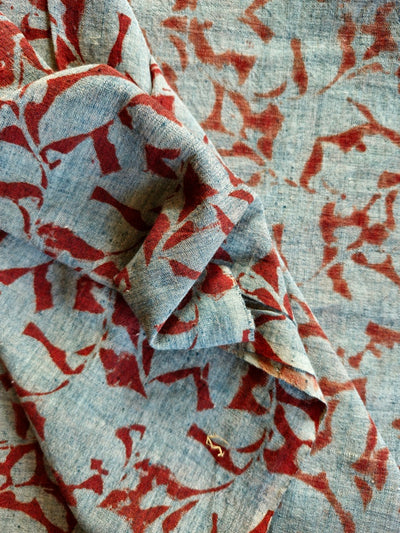 KALAMKARI : ALIZARIN RED