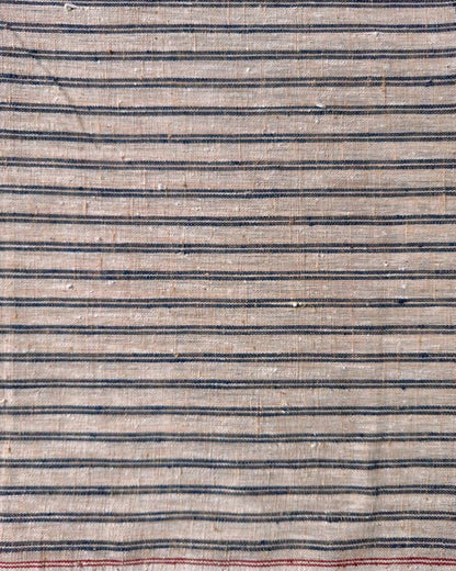 ORGANIC GEOMETRIC FABRIC : KORA : INDIGO: KAPILA
