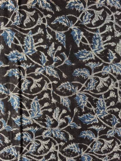 KALAMKARI : BLACK:INDIGO