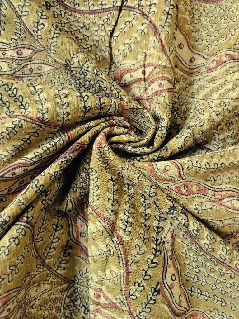 KALAMKARI : ANAR YELLOW: MANJISTA